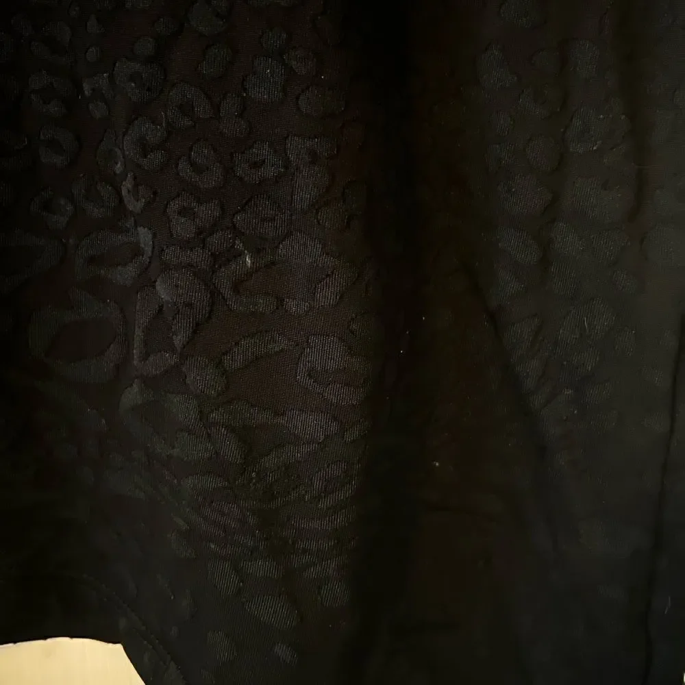 RtA Black Leopard T-Shirt Size XS - Picture 7 of 8